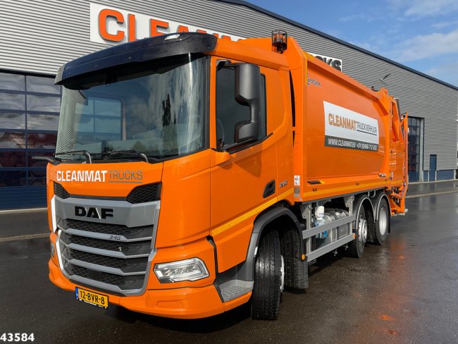 DAF  FAG XD 340 Geesink 20m³ GEC Welvaarts weegsysteem (0)