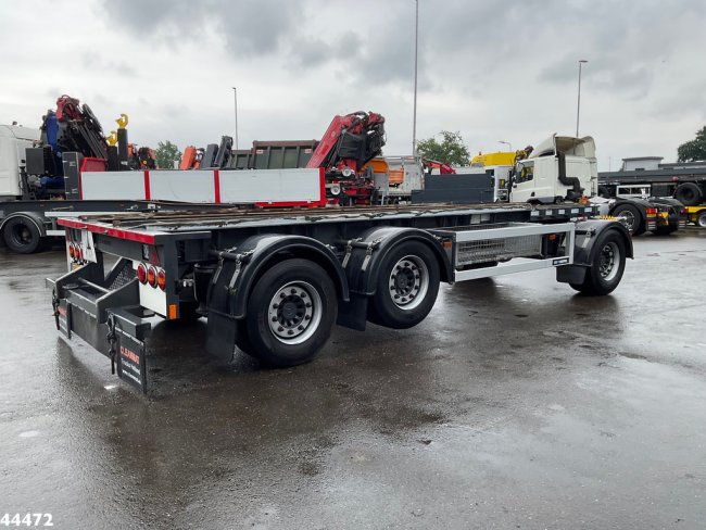 GS Meppel  3-assige container aanhangwagen (2)