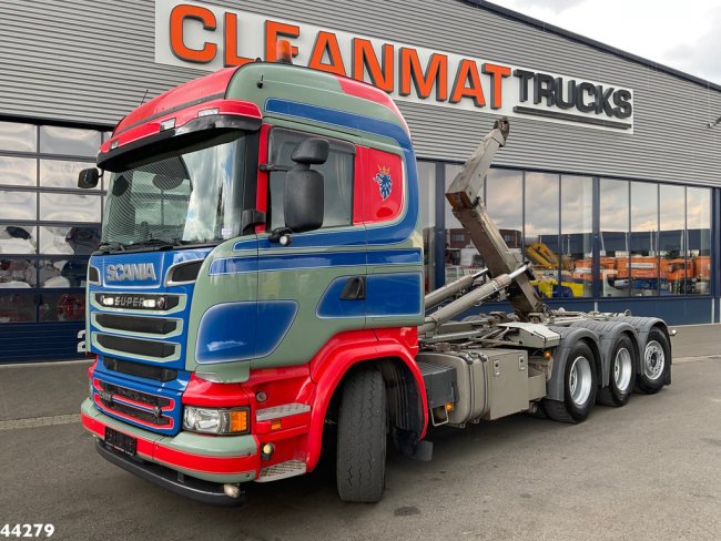 Scania  R 580 Super 8x4 Euro 6 Palfinger 20 Ton haakarmsysteem (0)