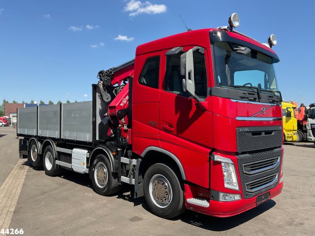 Volvo  FH 500 8x2 Euro 6 HMF 32 Tonmeter laadkraan + Fly-Jib (7)