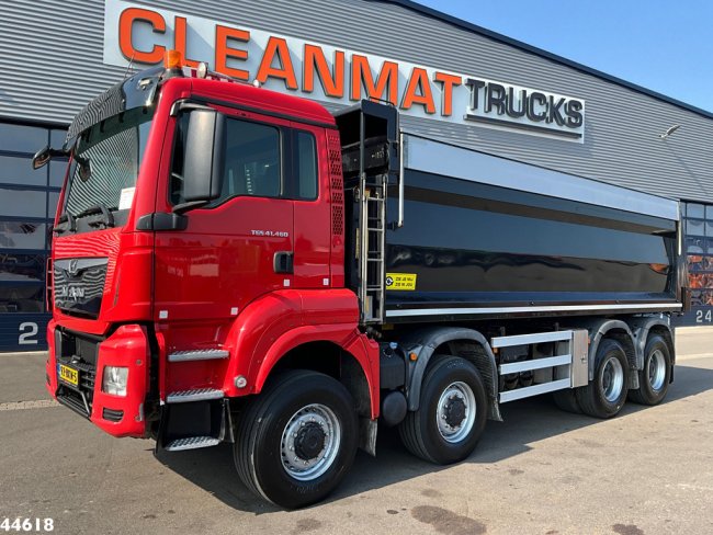 MAN  TGS 41.460 BB 8x8 Euro 6 Hyva kipper 22m³ Full Steel Just 91.912 km! (1)