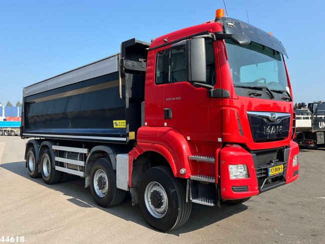 MAN  TGS 41.460 BB 8x8 Euro 6 Hyva kipper 22m³ Full Steel Just 91.912 km! (2)