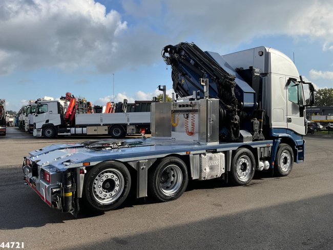 Iveco  Stralis AS320S51Y Euro 6 HMF 85 Tonmeter laadkraan + Fly-Jib (11)