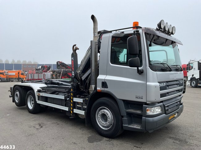 DAF  FAN 75 CF 310 Euro 5 Hiab 11 Tonmeter laadkraan Just 200.596 km! (2)