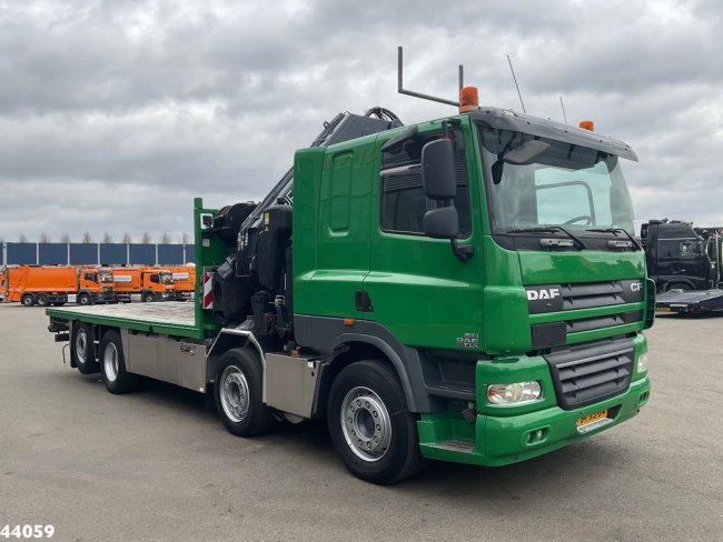 DAF  FAX 85 CF 410 Euro 5 Fassi 66 Tonmeter laadkraan (2)