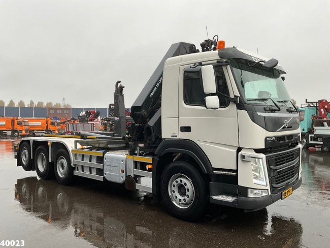 Volvo  FM 420 8x2 HMF 28 Tonmeter laadkraan Just 85.125 km! (5)