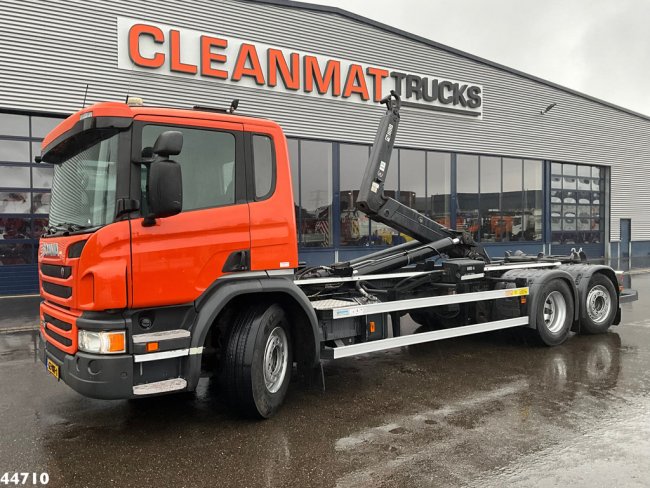 Scania  P 410 Euro 6 Multilift 26 Ton haakarmsysteem (0)