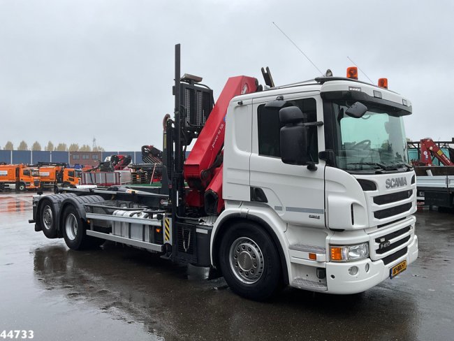 Scania  P 410 6x2 Euro 6 HMF 26 Tonmeter laadkraan (5)