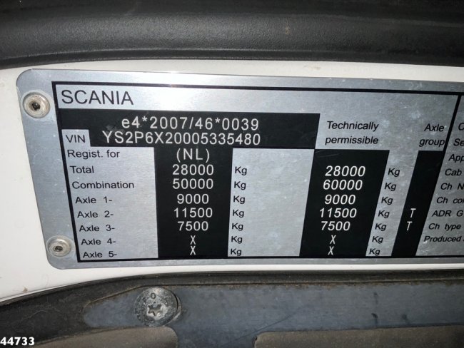 Scania  P 410 6x2 Euro 6 HMF 26 Tonmeter laadkraan (21)