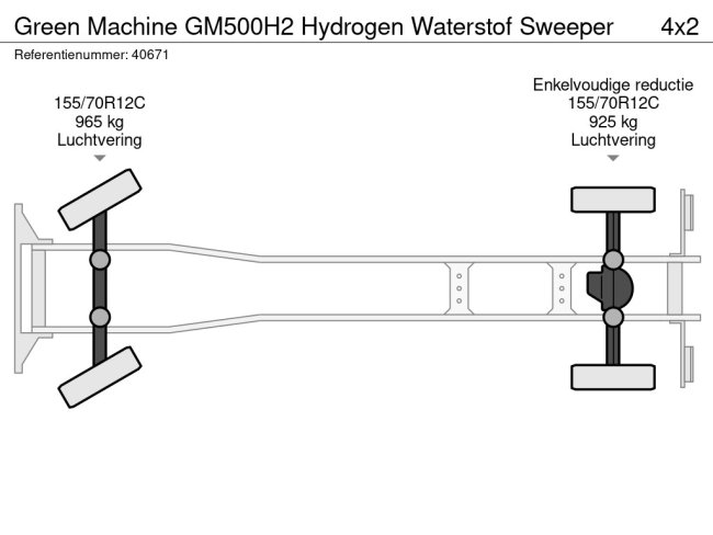 Green machine  GM500H2 Hydrogen Waterstof Sweeper (8)