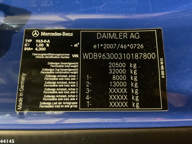 Mercedes-Benz  Antos 2124 Hydraulische oprijramp Just 31.346 km! (20)