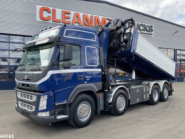 Volvo  FM 500 Euro 6 HMF 50 Tonmeter laadkraan + Fly-Jib (8)