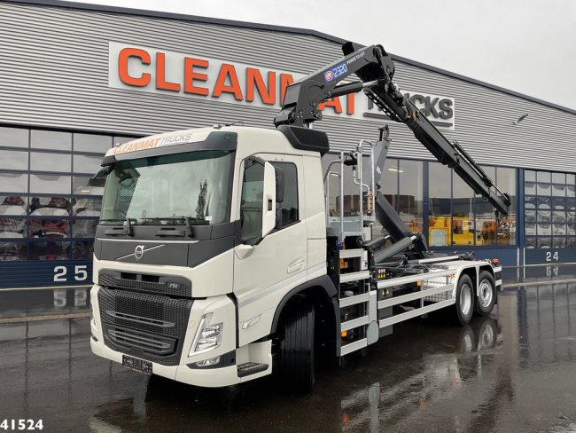 Volvo  FM 430 HMF 23 ton/meter laadkraan + Welvaarts Weighing system (5)