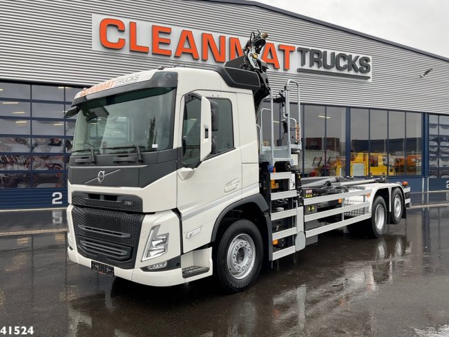 Volvo  FM 430 HMF 23 ton/meter laadkraan + Welvaarts Weighing system (6)