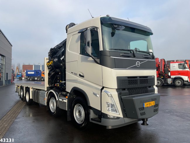 Volvo  FH 500 HMF 95 Tonmeter laadkraan + Fly-Jib NEW & UNUSED! (6)