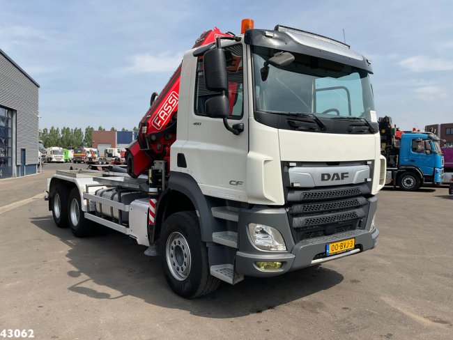 DAF  FAT CF 480 6x4 Fassi 23 Tonmeter laadkraan (2)