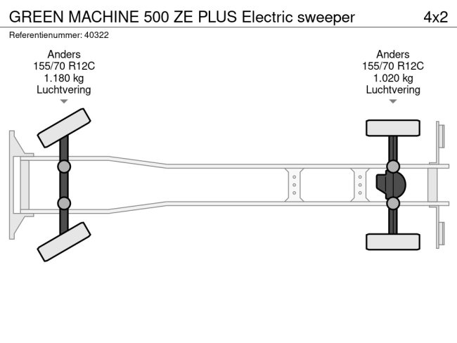 Green machine  500 ZE PLUS Electric sweeper (17)