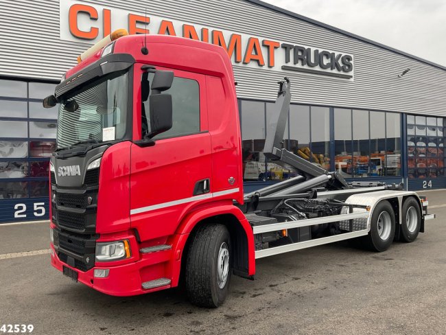 Scania  R 650 V8 Euro 6 VDL 21 Ton haakarmsysteem (0)