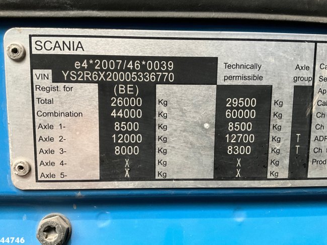 Scania  R440 6x2 Palfinger 16 Tonmeter laadkraan (27)