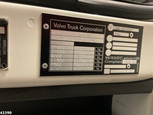 Volvo  FE Electric Terberg RosRoca 20m³ ZERO EMISSION Welvaarts Weighing system (24)