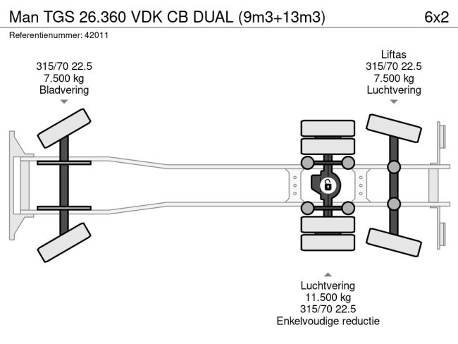 MAN  TGS 26.360 VDK CB DUAL (9m3+13m3) (12)