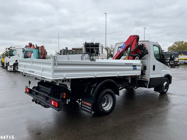 Iveco  Daily 72C18 HMF laadkraan 3,4 Tonmeter laadkraan + Meiller 3-zijdige kipper New & Unused!! (7)