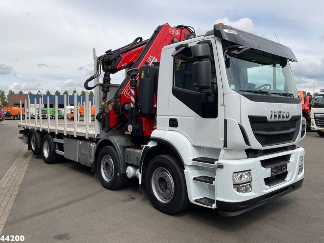 Iveco  Stralis AD320S46Y Euro 6 Fassi 45 Tonmeter laadkraan + Fly-Jib (2)