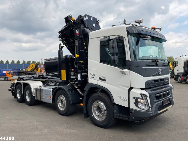 Volvo  FMX 500 8x4 Euro 6 Hiab 65 Tonmeter laadkraan + Multilift 25 Ton haakarmsysteem NEW AND UNUSED! (4)