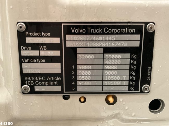 Volvo  FMX 500 8x4 Euro 6 Hiab 65 Tonmeter laadkraan + Multilift 25 Ton haakarmsysteem NEW AND UNUSED! (24)