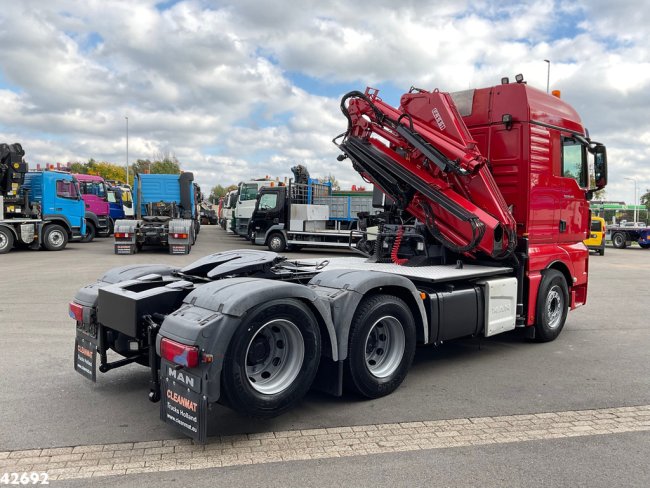 MAN  TGX 28.440 Euro 6 Fassi 23 Tonmeter laadkraan + Fly-Jib (4)