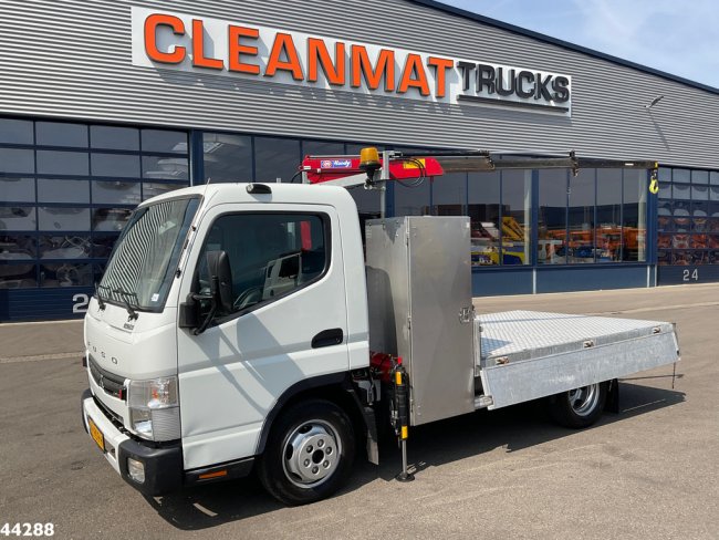 Mitsubishi  Canter 3C15 HMF 2,5 Tonmeter laadkraan Just 47.793 km! (1)