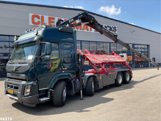 Volvo  FMX 540 8x4 Euro 6 Hiab 28 Tonmeter laadkraan (0)