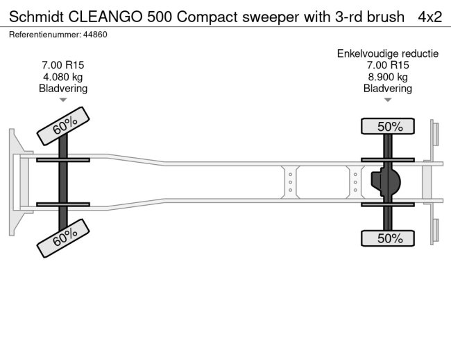 Schmidt  CLEANGO 500 Compact sweeper with 3-rd brush (21)