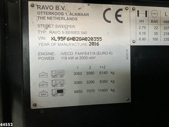 Ravo  540 Euro 6 with 3-rd brush (20)