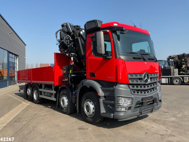 Mercedes-Benz  Arocs 3246 8x2 Hiab 35 ton/meter laadkraan + Fly-JIb NEW AND UNUSED! (4)