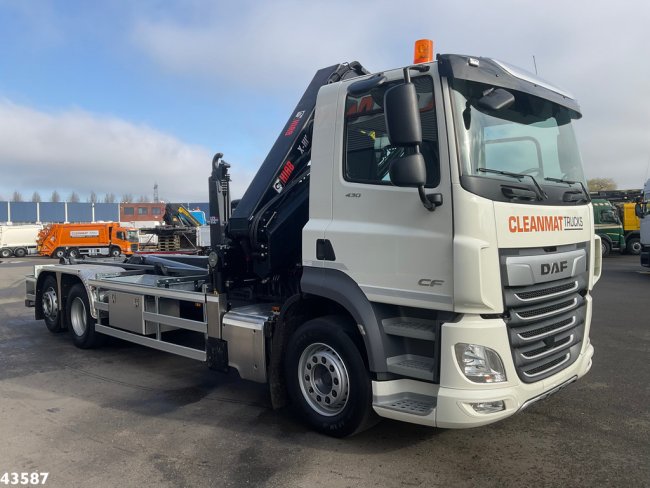 DAF  FAN CF 430 Hiab 25 Tonmeter laadkraan (2)