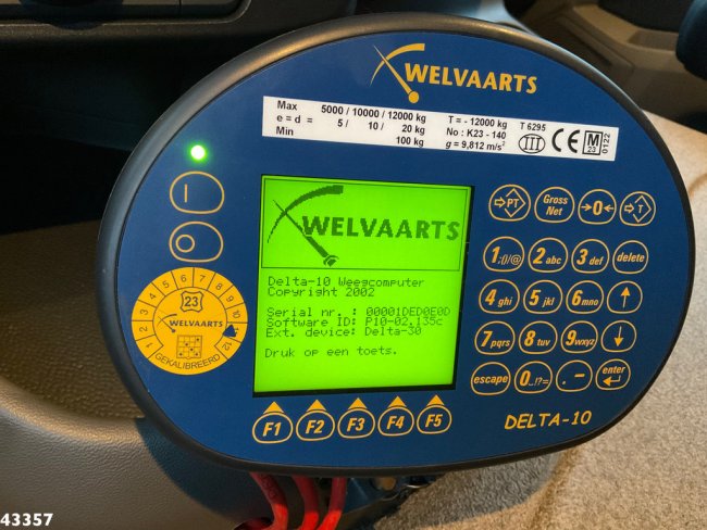 DAF  FAN XD 340 Geesink 22m³ Welvaarts weighing system (20)