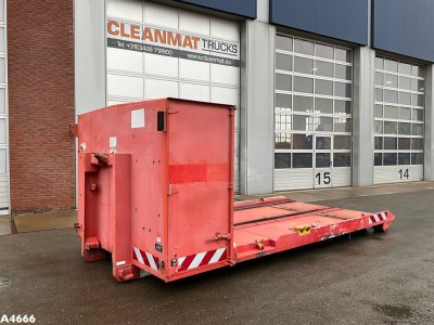 Flatcontainer met opbergruimte 