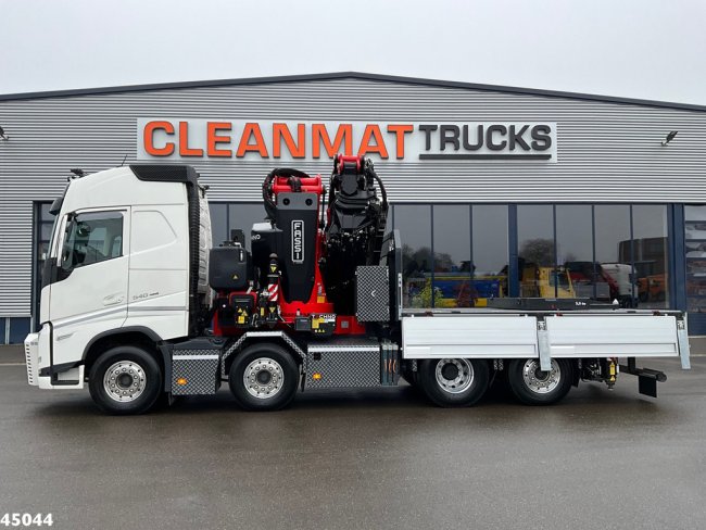 Volvo  FH 540 8x2 Fassi 145 Tonmeter laadkraan + Fly-JIb Just 7.187 Km! Demo voertuig! (3)