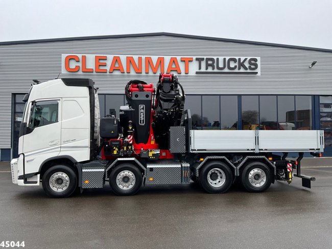 Volvo  FH 540 8x2 Fassi 145 Tonmeter laadkraan + Fly-JIb Just 7.187 Km! Demo voertuig! (6)