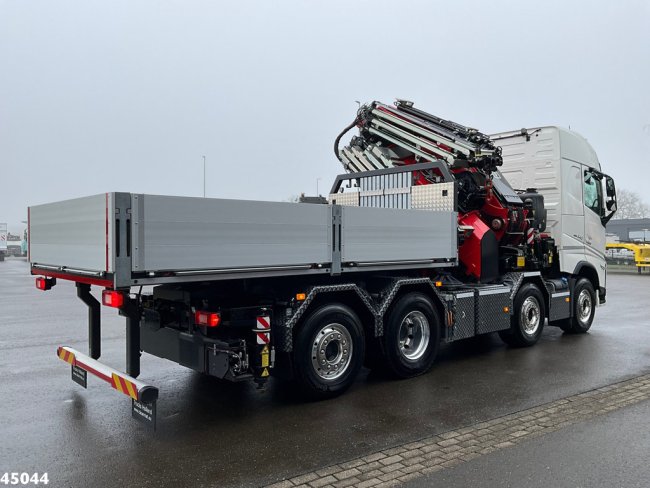 Volvo  FH 540 8x2 Fassi 145 Tonmeter laadkraan + Fly-JIb Just 7.187 Km! Demo voertuig! (10)