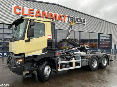 Renault C460 DTI 6x4 Euro 6 Hyvalift 20 Ton haakarmsysteem Just 62.514 Km!