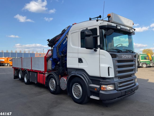 Scania  R 480 Amco Veba 95 Tometer laadkraan + Fly-Jib (7)