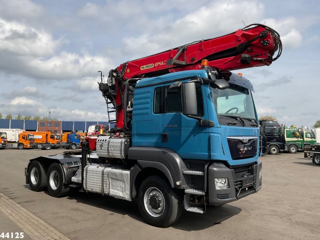 MAN  TGS 33.480 6x6 Euro 6 Palfinger 27 Tonmeter boomkraan (5)