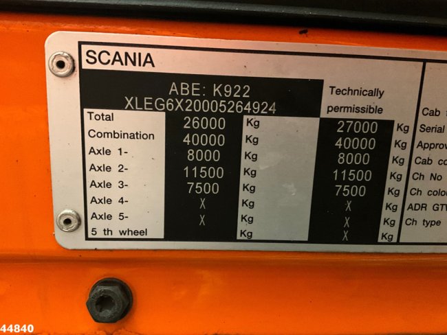 Scania  G 400 Retarder VDL 21 Ton haakarmsysteem (17)