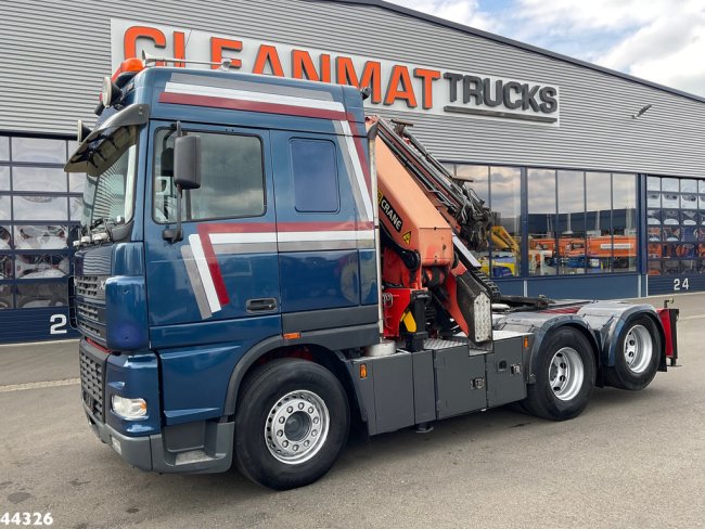 DAF  FTS 95 XF 480 Manual Palfinger 36 Tonmeter laadkraan + Fly-Jib (1)