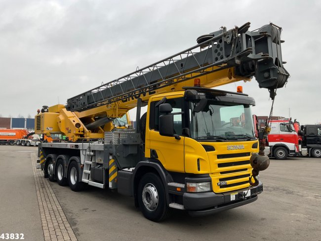 Scania  P 380 8x4 Grove 40 TON + Fly-Jib Just 31.682 km! (6)