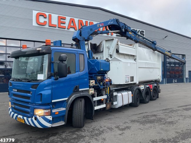 Scania  P 360 8x2 Hiab 21 Tonmeter laadkraan (0)