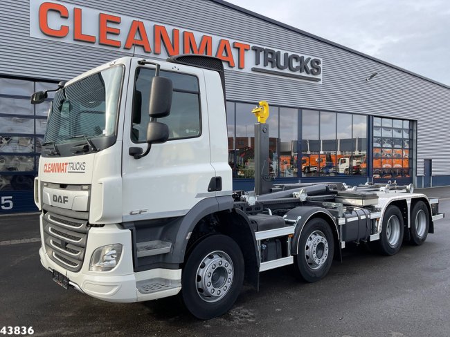 DAF  FAC CF 370 8x2 NIEUWE Hyvalift 26 Ton haakarmsysteem!! Just 177.485 km! (1)