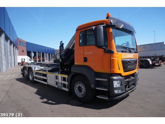 MAN  TGS 26.420 HMF 21 ton/meter laadkraan (2)